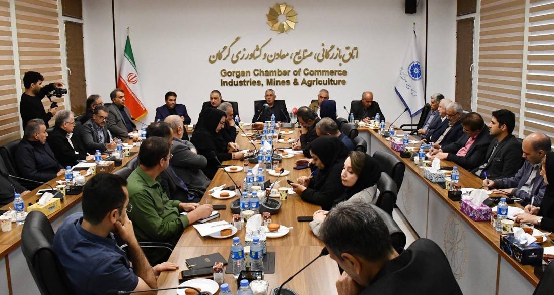 گزارش تصویری دومین جلسه کمیسیون کشاورزی اتاق بازرگانی گرگان در سال 1405