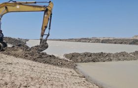 کانال آبرسان مجتمع پرورش میگو گمیشان بهره‌برداری شد