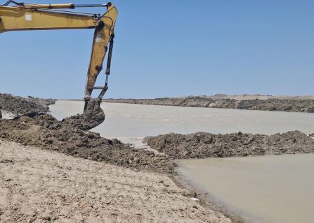 کانال آبرسان مجتمع پرورش میگو گمیشان بهره‌برداری شد